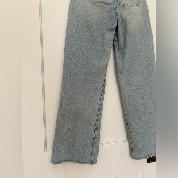 Zara Blogger Fave Wide Leg High Waisted Jeans sku 6045 - Picture 7 of 8